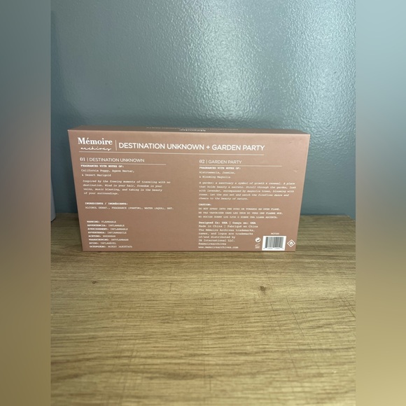 Memoire Archives Destination Unknown & Garden Party - Picture 2 of 3